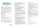 Moxa CP-132 Installation guide