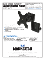 Manhattan 432351 Installation guide