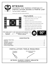 B-Tech BT8500 Installation guide