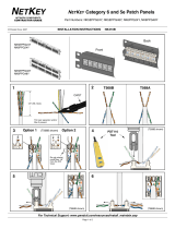 Panduit NK6PPG24Y Installation guide
