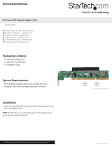 StarTech.comPCI-X to x4 PCI Express Adapter Card