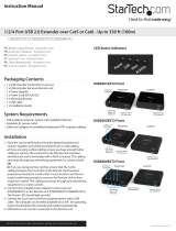StarTech.com USB2004EXT2 User manual
