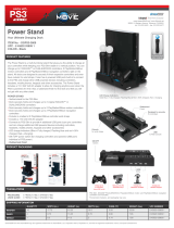 DreamGEAR Power Stand for PS3 Slim & PS3 Move User guide