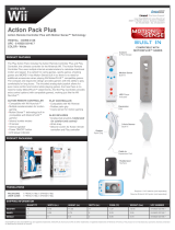 DreamGEAR Play Action Pack Plus for Wii User guide