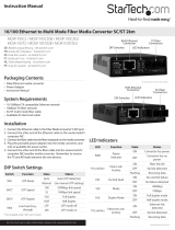 StarTech.com MCM110SC2 User manual