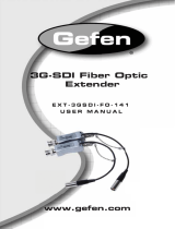 Gefen EXT-3GSDI-FO-141 User manual
