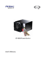 Antec CP-850 User manual