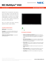 NEC V422 User manual