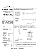 Pyle PDWM2000 Operating instructions