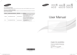 Samsung UN19D4003 User manual