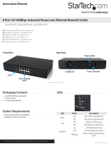 StarTech.com IES8100POE User manual