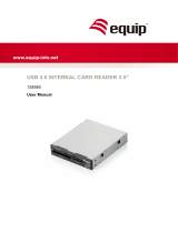 Equip USB 3.0 Cardreader 3.5" User manual