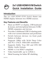 SIIG CE-KV0011-S1 User manual