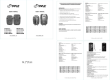Pyle PPHP1085A User manual