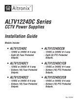 Altronix ALTV1224DC2 Installation guide
