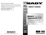 Nady Systems MM-141 Owner's manual