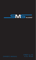 SMS Audio SMH017 User manual