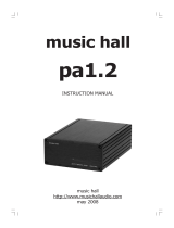 MUSIC HALL PA1.2 User manual