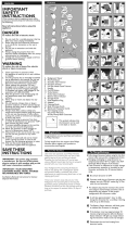 Philips Norelco Multigroom User manual