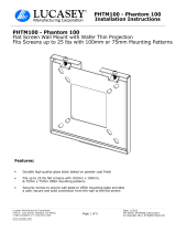 Lucasey PHTM100 Installation guide