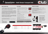 CLUB3D SenseVision MST HUB 1-3 DisplayPort User manual