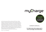 MyCharge Peak 6000 Owner's manual