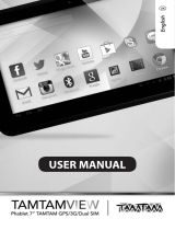 TamTam Live Phablet 7 User manual