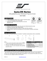 Elite Screens Insta-DE User guide