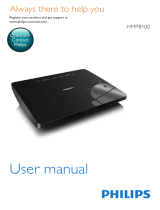 Philips HMP8100/98 User manual