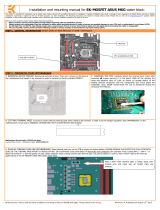 EK Water Blocks EK-MOSFET User manual