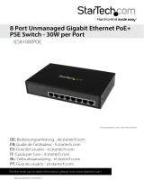 StarTech.com IES81000POE User manual