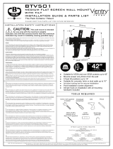 B-Tech BTV501 Installation guide