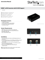 StarTech.com HD2SDI Owner's manual