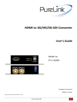 PureLink PT-C-HDSDI User guide