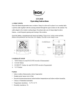 Irox ETG918 Owner's manual