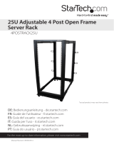 StarTech.com 4POSTRACK25U User manual