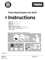 Thule 4023 User manual