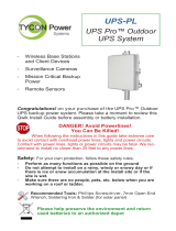 Tycon Systems UPS-PL2448HP-18 Installation guide