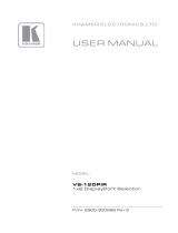 Kramer Electronics VS-12DP-IR User manual