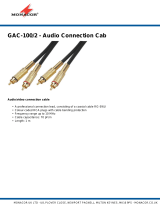 Monacor GAC-100/2 User manual