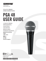 Shure PGA48 Alta Series Vocal Microphone User guide