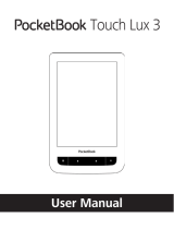 Pocketbook Touch Lux 3 User manual
