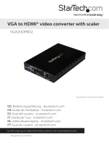 StarTech.com VGA2HDPRO2 User manual