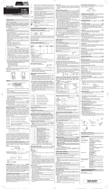 Sharp EL-531XBVL Owner's manual