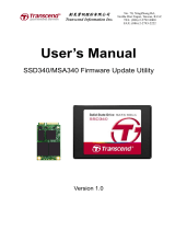 Transcend 32GB 340K User manual
