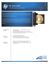 HP dvd1200 DVD Writer series Datasheet