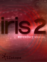 iZo­tope Iris 2 User manual