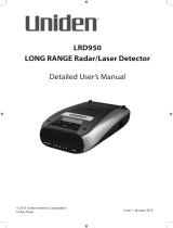 Uniden LRD950 Owner's manual