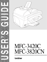 Brother MFC-3820CN User guide