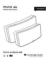 Cambridge Audio Minx Air User manual